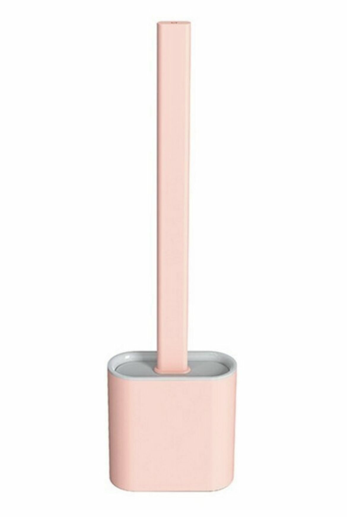 Силиконовая щетка-ёрш для туалета (розовый)