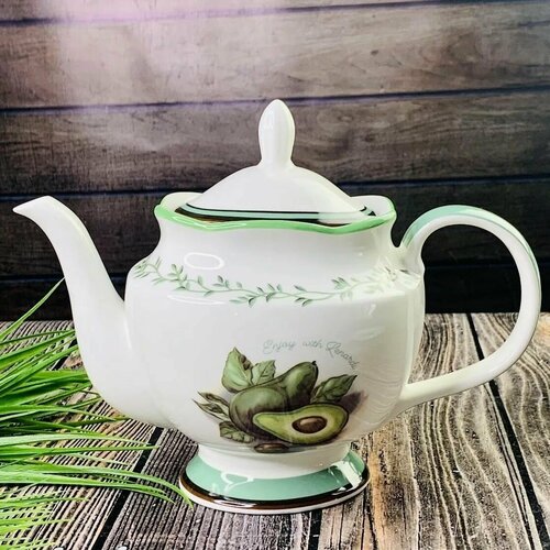 Чайник фарф 12л Авокадо 12 П 109-072 1873₽
