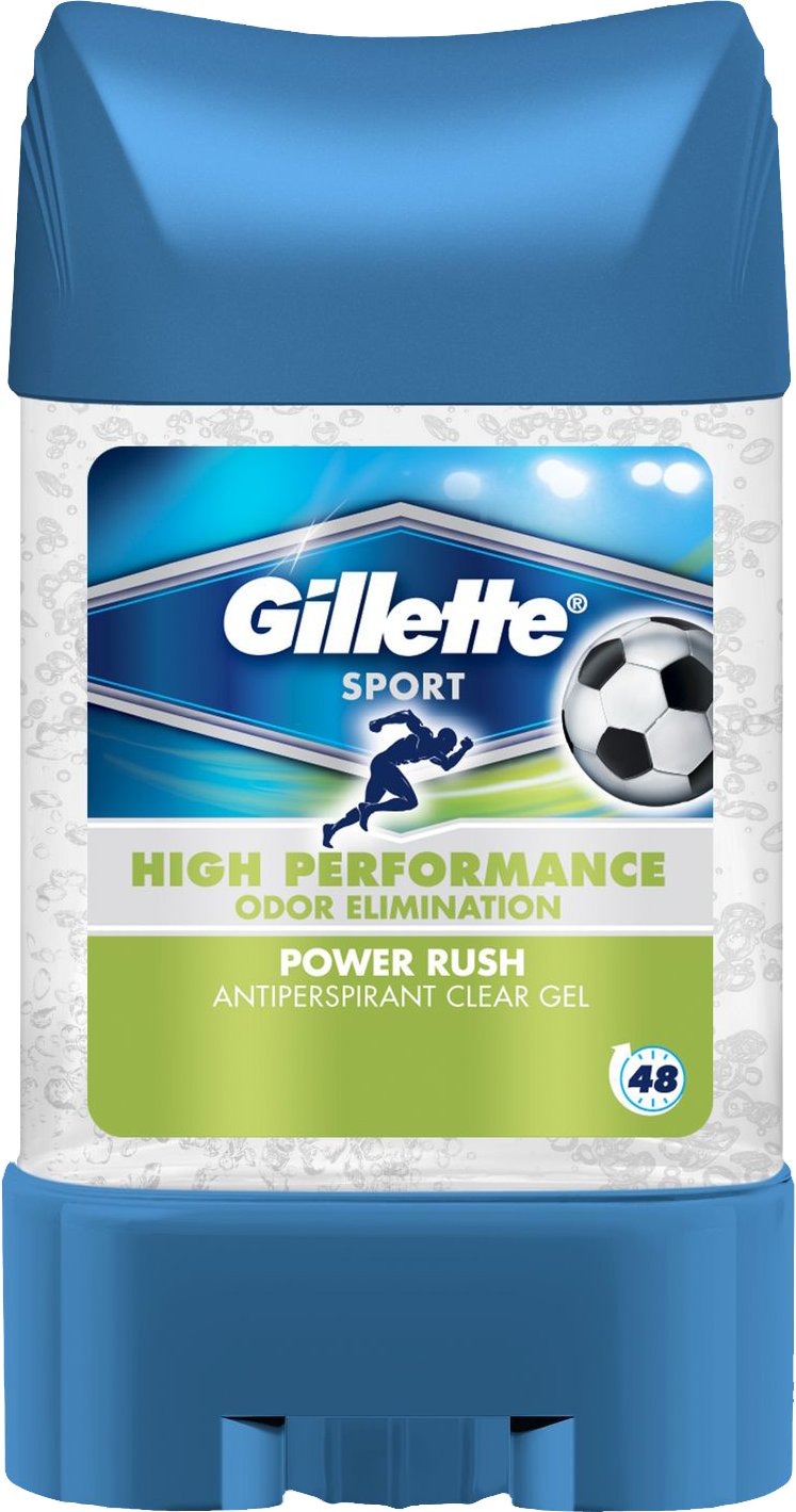 Антиперспирант-гель Gillette Power Rush 70мл