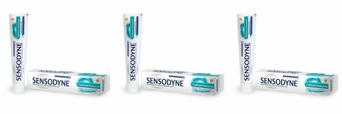 Sensodyne Зубная паста Глубокое очищение, 75 мл, 3 шт