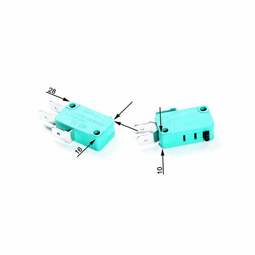 микровыключатель kw7 0 16a 250v подходит для цепной пилы Микровыключатель KW7-0 16A 250V подходит для цепной пилы