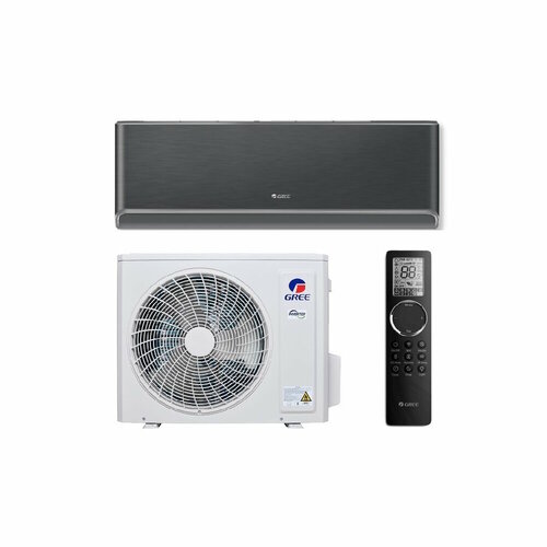 Настенная сплит-система AIRY inverter R32 BLACK GWH09AVCXB-K6DNA1B
