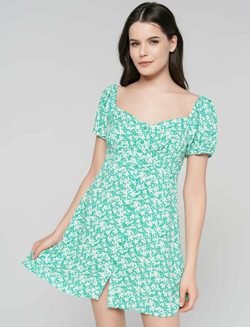 Платье размер 42, зеленый