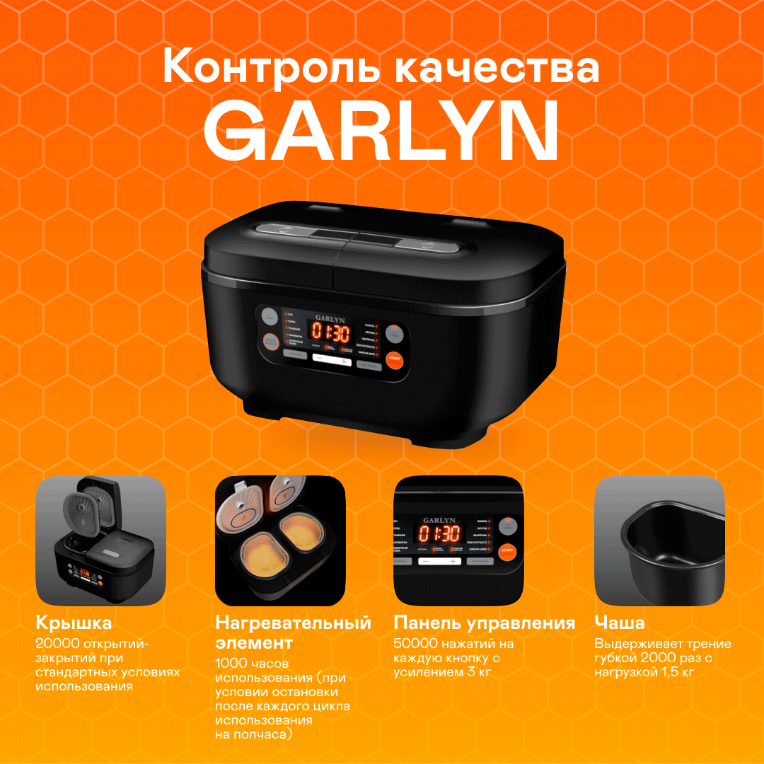 Мультиварка Garlyn - фото №12