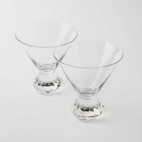 Изображение товара Бокал для мартини, 310 мл, 2 шт, стекло, Бриллиант, Diamond, Kuchenland