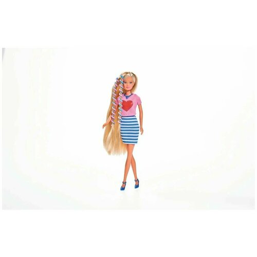 Кукла Штеффи с аксессуарами для волос 29 см кукла штеффи путешественница 29 см steffi love