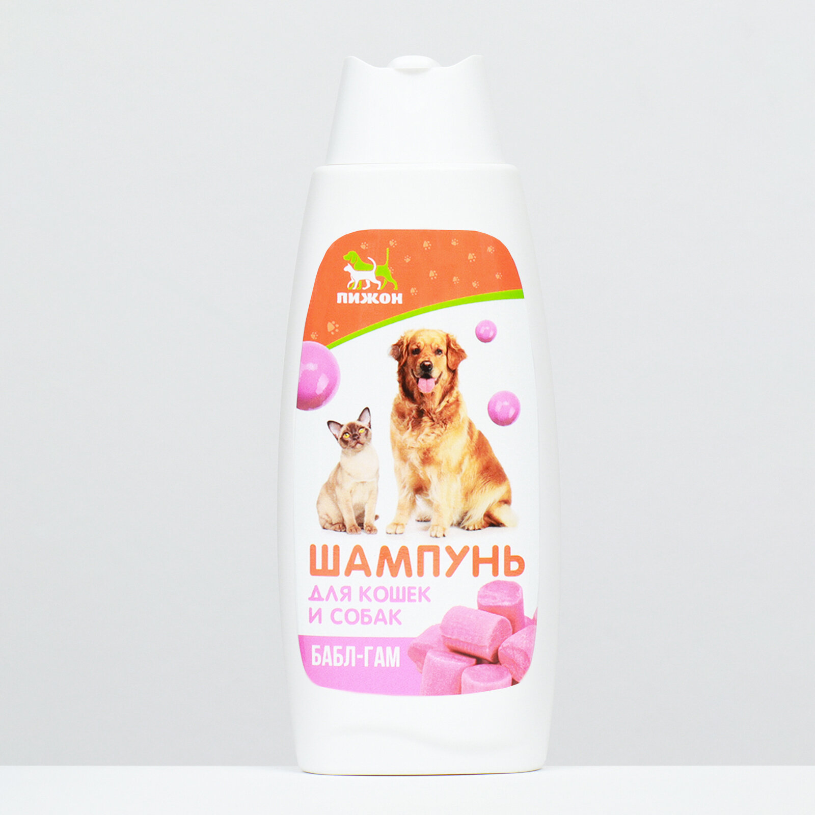 Шампунь для кошек и собак, с ароматом Bubble Gum, 250 мл