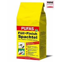 Шпаклёвка заполняющая гипсовая, Pufas Full+Finish Spachtel, 5 кг.