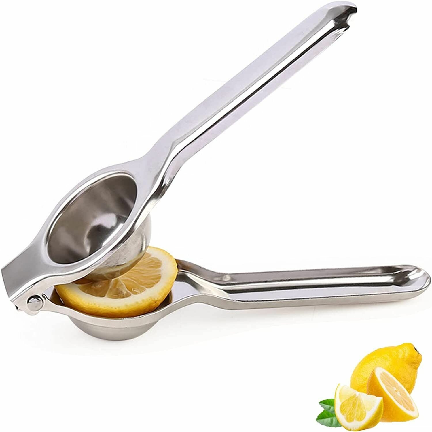 Пресс / Ручная соковыжималка для цитрусовых / лимона / металлическая