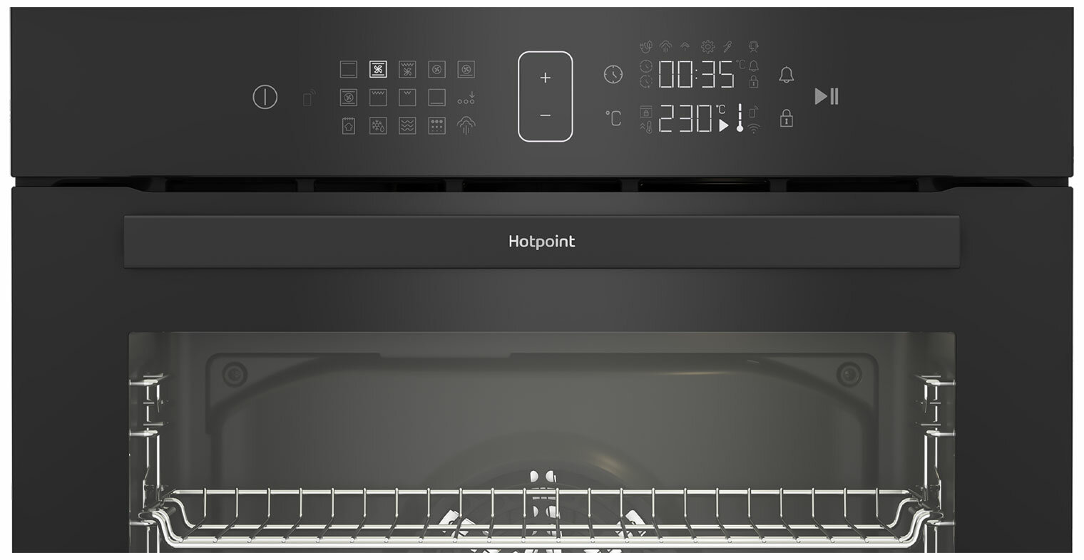 Встраиваемый электрический духовой шкаф Hotpoint FE8 1351 SH BLG, черный