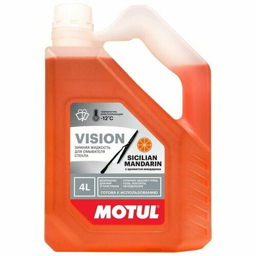 MOTUL Жидкость для стеклоомывателя MOTUL VISION SICILIAN MANDARIN -12C 5л 111262 1503₽