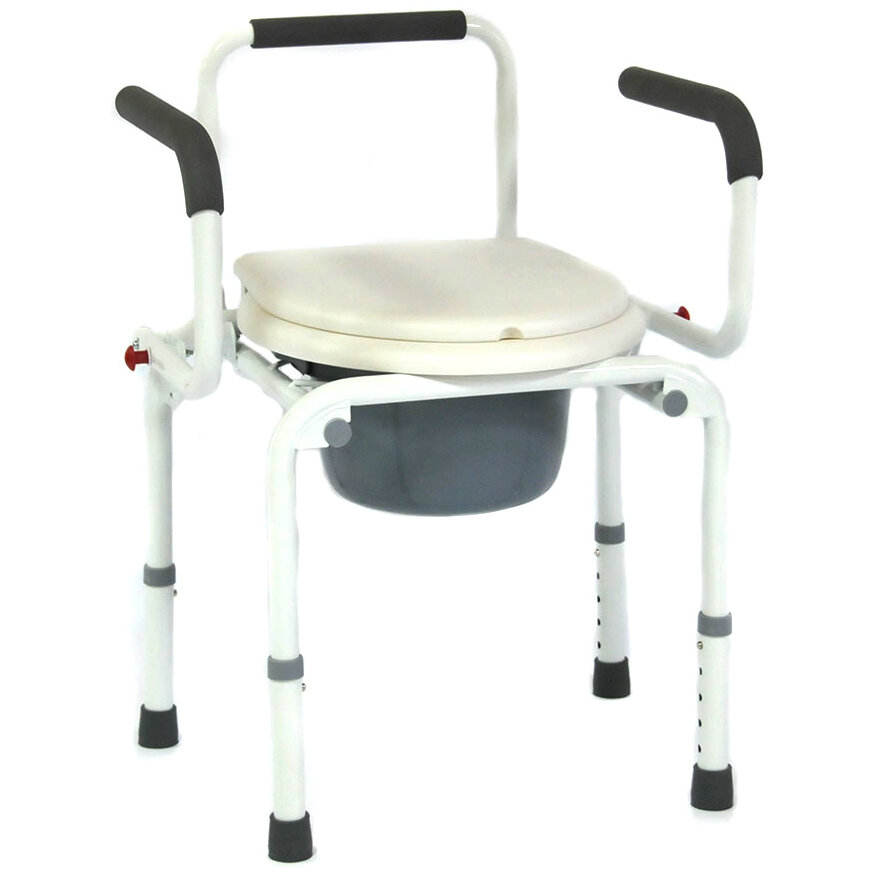 Кресло-туалет для инвалидов и пожилых людей Мега-Оптим FS813