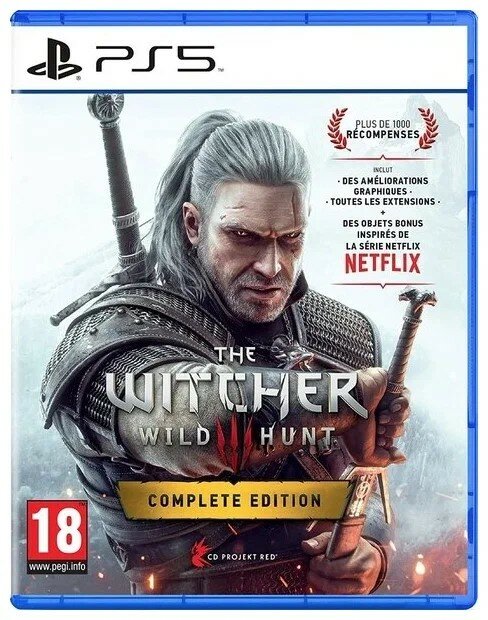 Игра для PS5 PlayStation The Witcher 3: Wild Hunt Complete Edition (18+)