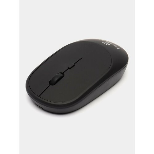 Беспроводная компьютерная мышь Faiz Full с бесшумным нажатием клавиш с ультратонким дизайном Bluetooth 52 24Ghz Black 79900₽