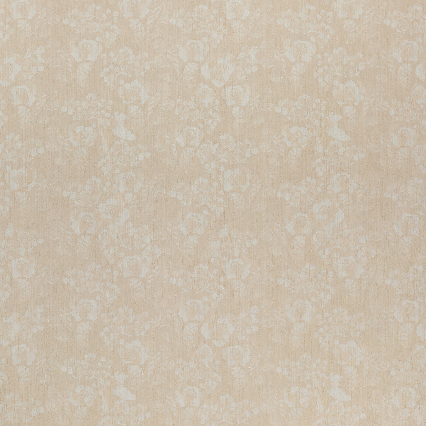 Обои виниловые на флизелине Collection FOR WALLS Vinyl 8018 Vera 1.06 х 1005 м. Моющиеся на стену для кухни в зал прихожую спальню коридор детскую на кухню любую комнату метровые орнамент цветы бежевые темные обои на флизелиновой основе