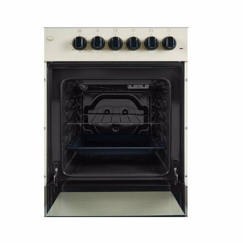 Кухонная плита MIU 5015 ERP ГК LUX с электродуховкой бежевая 2340000₽