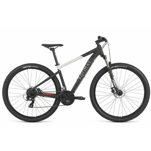 Велосипед Format 1415 29 (2023) бежевый / черный XL велосипед format 1415 29 2021 велосипед format 1415 29 29 21 ск рост xl зеленый rbkm1m39c006