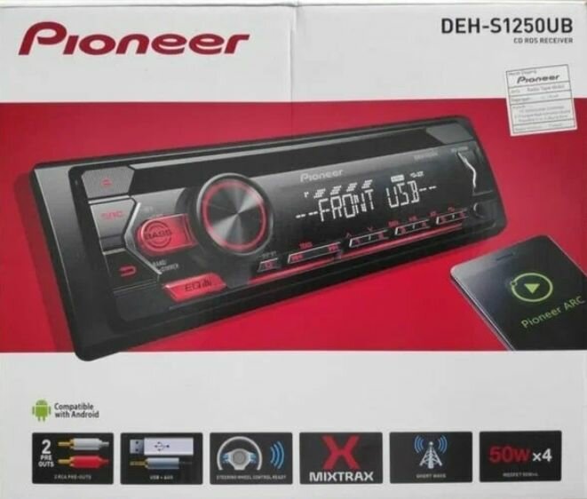 Автомагнитола Pioneer DEH-S1250UB