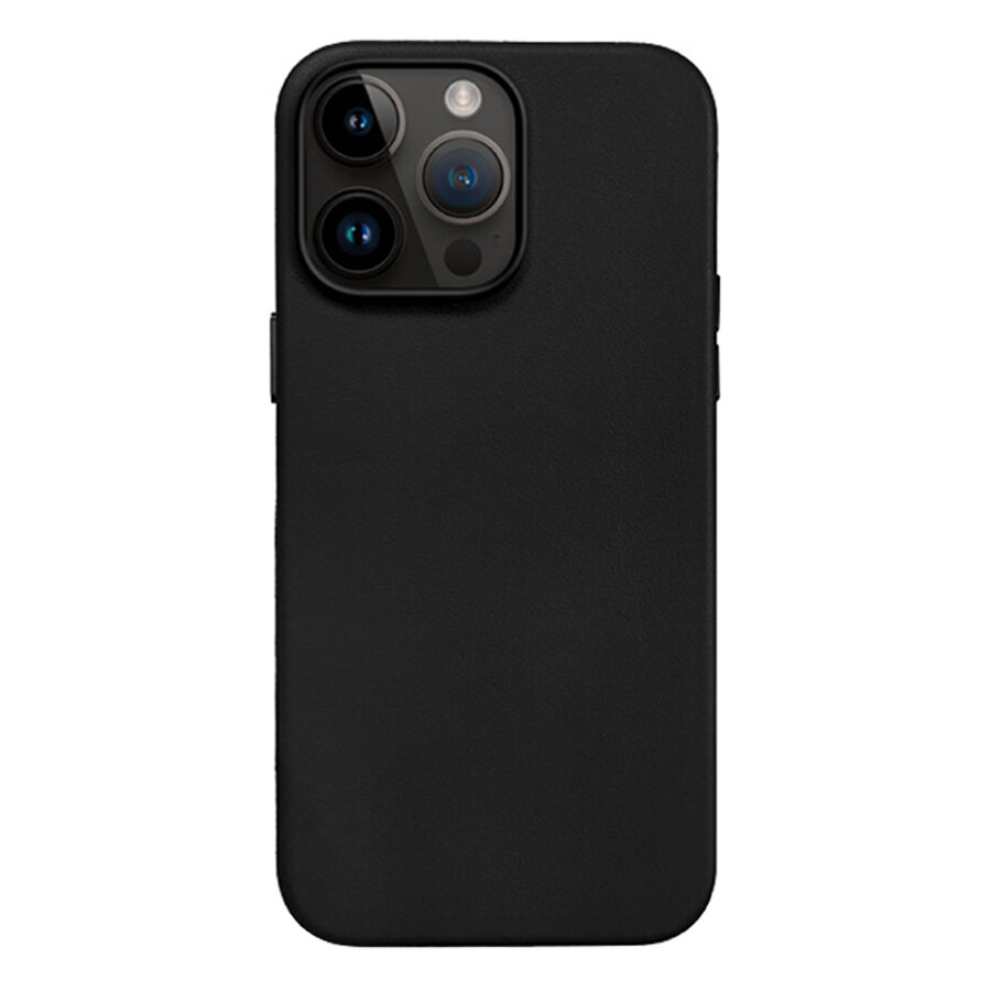 Чехол Leather Case KZDOO Noble Collection для iPhone 14 Pro Max 6.7", черный (7)