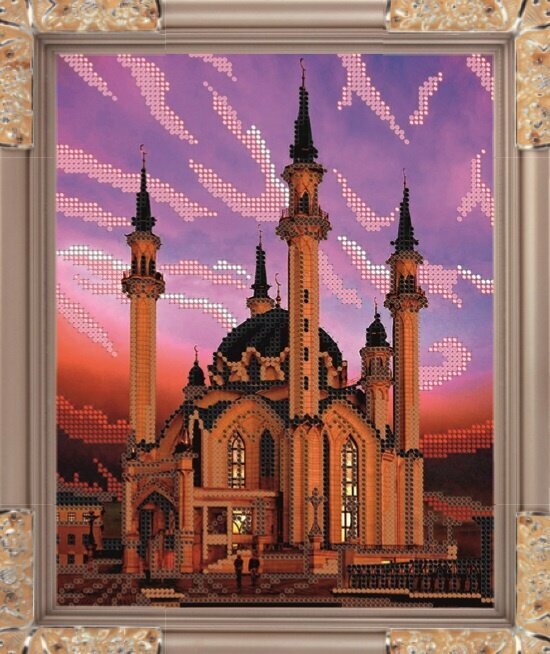 Набор для вышивания Светлица "Мечеть Куф аль Шариф", бисер, 19,1х24 см, Чехия
