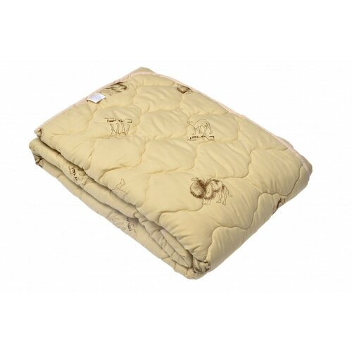 Одеяло Комфорт, 2,0 спальный 172x205 см, Всесезонное, Летнее, с наполнителем Верблюжья шерсть