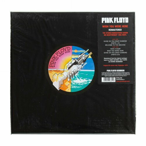 Виниловая пластинка Warner Music PINK FLOYD WISH YOU WERE HERE виниловая пластинка warner music pink floyd wish you were here