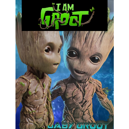 Бейби Грут большая фигурка 36см Baby Groot Марвел из фильма Стражи Галактики грут марвел фигурка большая