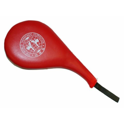 Лапы-хлопушка тренировочная, двойная, ПВХ. : B-JT: (Красный) лапа хлопушка тренировочная материал пвх поролон z красный