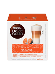 Кофе в капсулах Nescafe Dolce Gusto Latte Macchiato Caramel 16 капсул, 8 порций, 1уп.