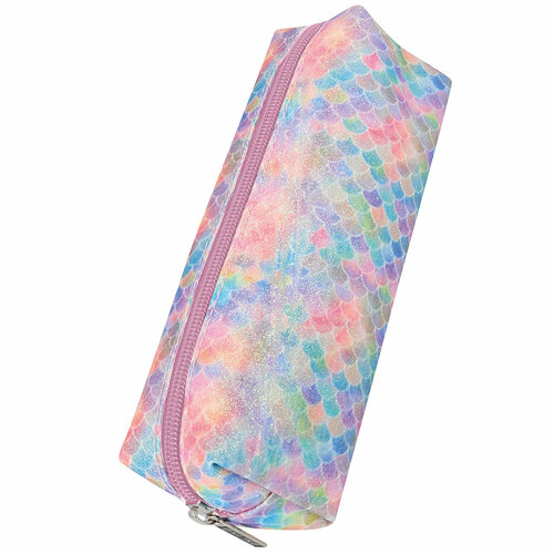 Пенал для ручек Pencil Case на молнии 22 х 7 х 7 см радужные чешуйки Online 03998/6