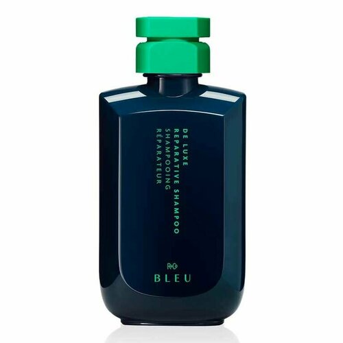 Шампунь-делюкс Искусство возрождения 251 мл R+co Blue De Lux Reparative Shampoo 251 мл шампунь делюкс для волос искусство возрождения r co bleu de luxe reparative 36 мл