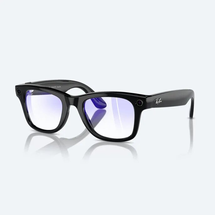 Умные очки Ray Ban Wayfarer (2-е поколение) Shiny Black/Clear