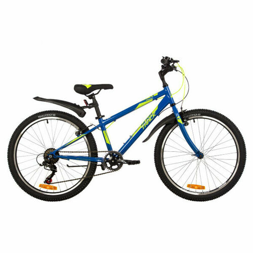 Велосипед Novatrack 24SHV RACER12DBL23 синий 24900₽