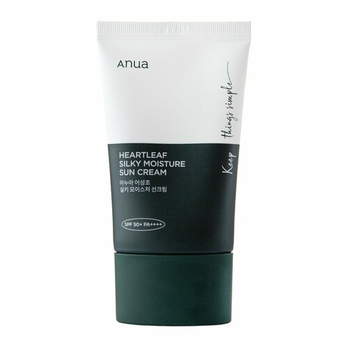 Cолнцезащитный крем Anua Heartleaf Silky Moisture Sun Cream SPF 50 PA 50 ml 2343₽