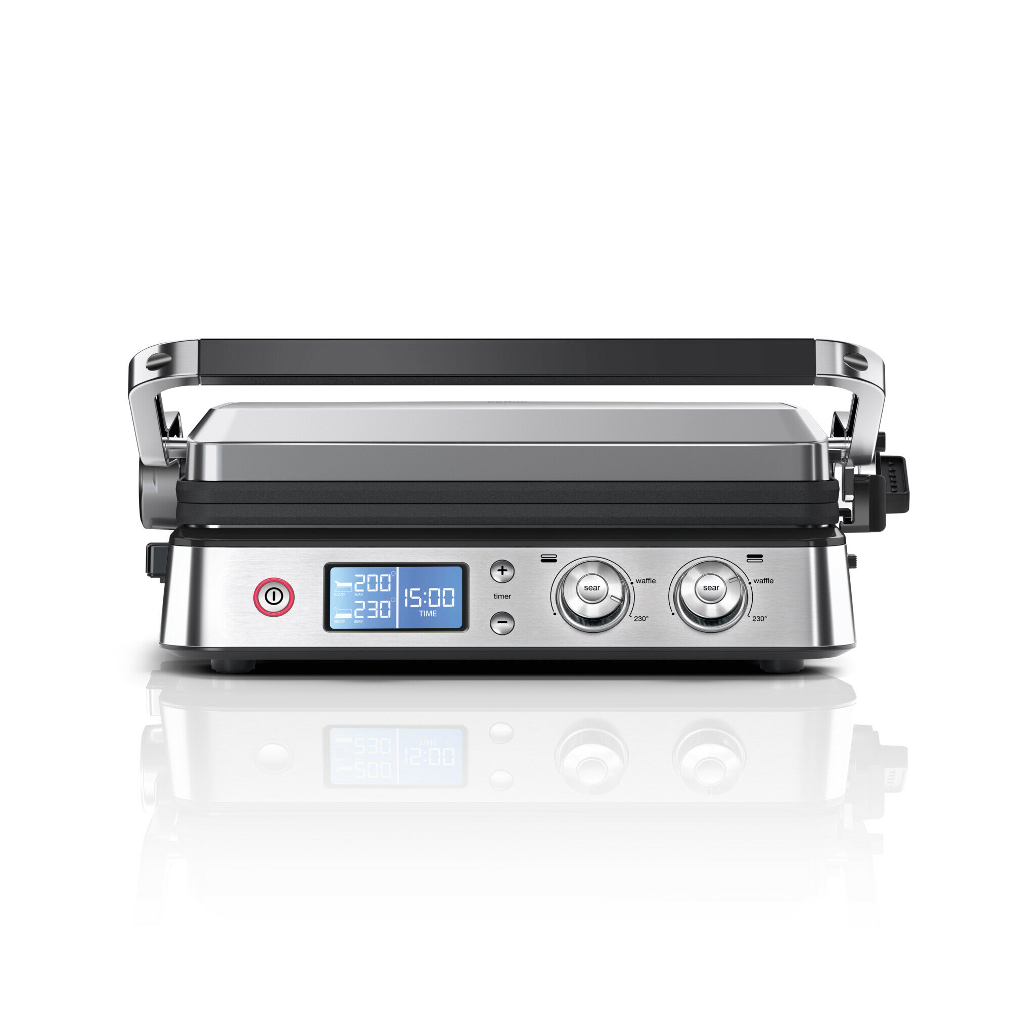 Электрогриль Braun MultiGrill 9 CG9047 ( Цвет: Серебристый ) — фото 1