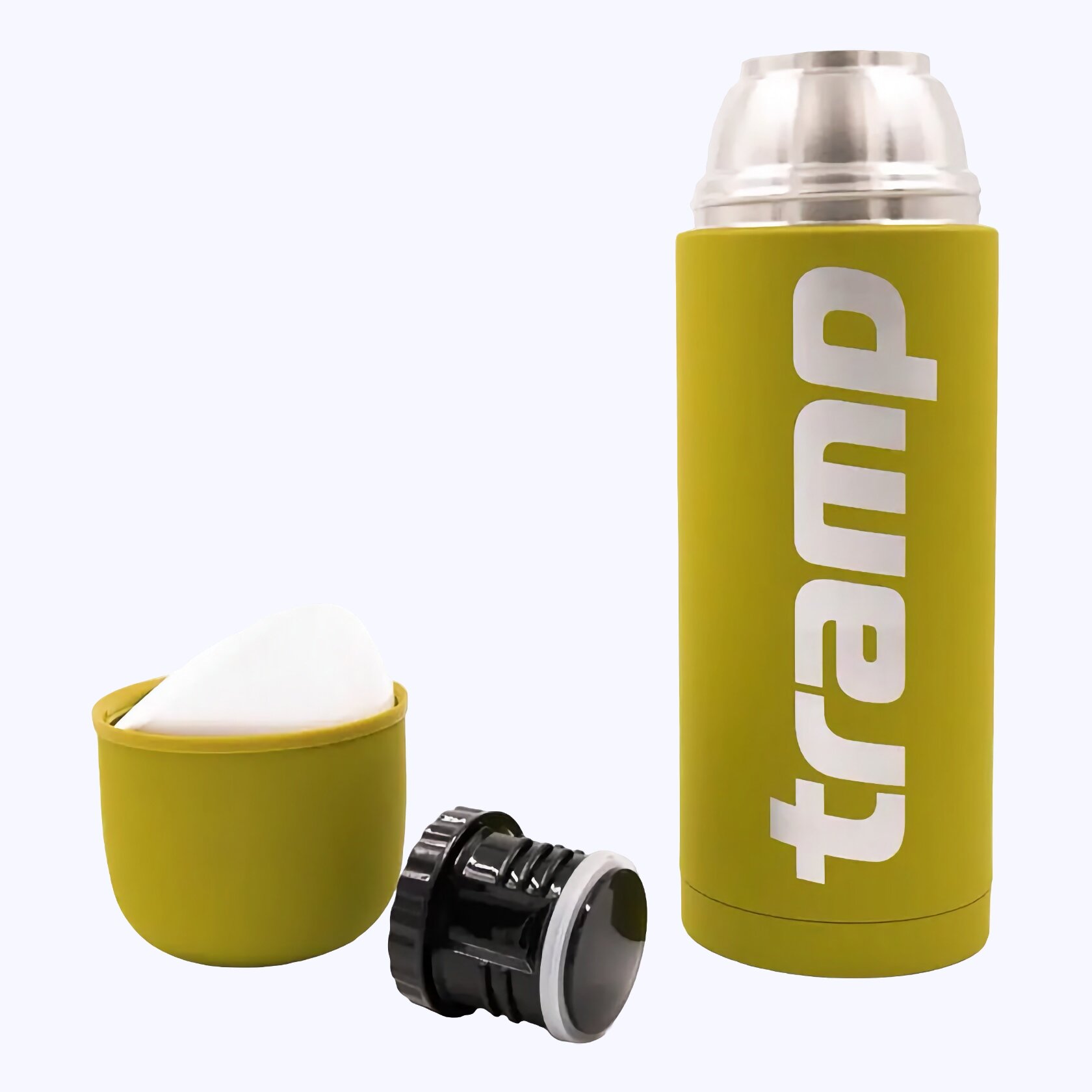 Термос Tramp Soft Touch 1 литр (Зеленый)