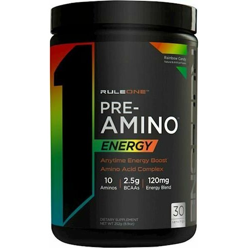 R1 Pre-Amino фруктовый пунш, 252 гр, 1 банка r1 pre amino energy rule 1 252 258 гр арбуз
