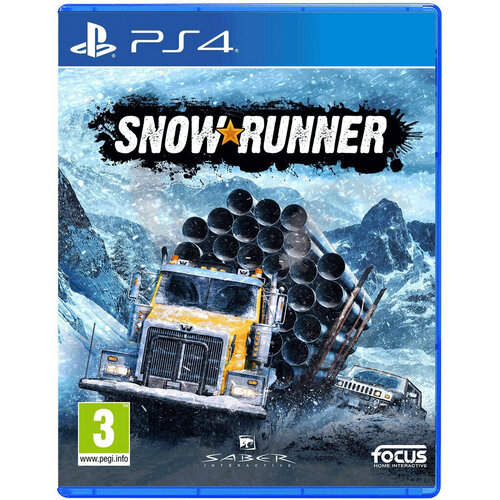 Игра SnowRunner (Русская версия) для PlayStation 4 игра на диске знание сила эпохи playstation 4 русская версия