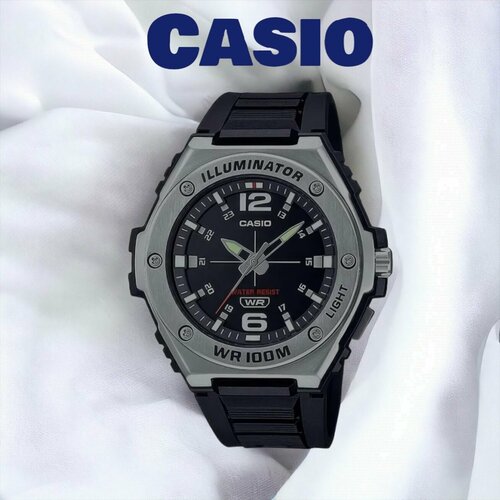 Наручные часы CASIO, серебряный наручные часы casio mwa 100hb 1avef