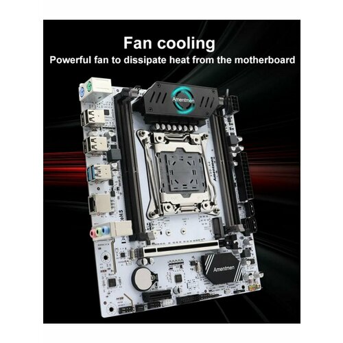 Х99A4 Игровая материнская плата с дополнительным охлаждением 799000₽