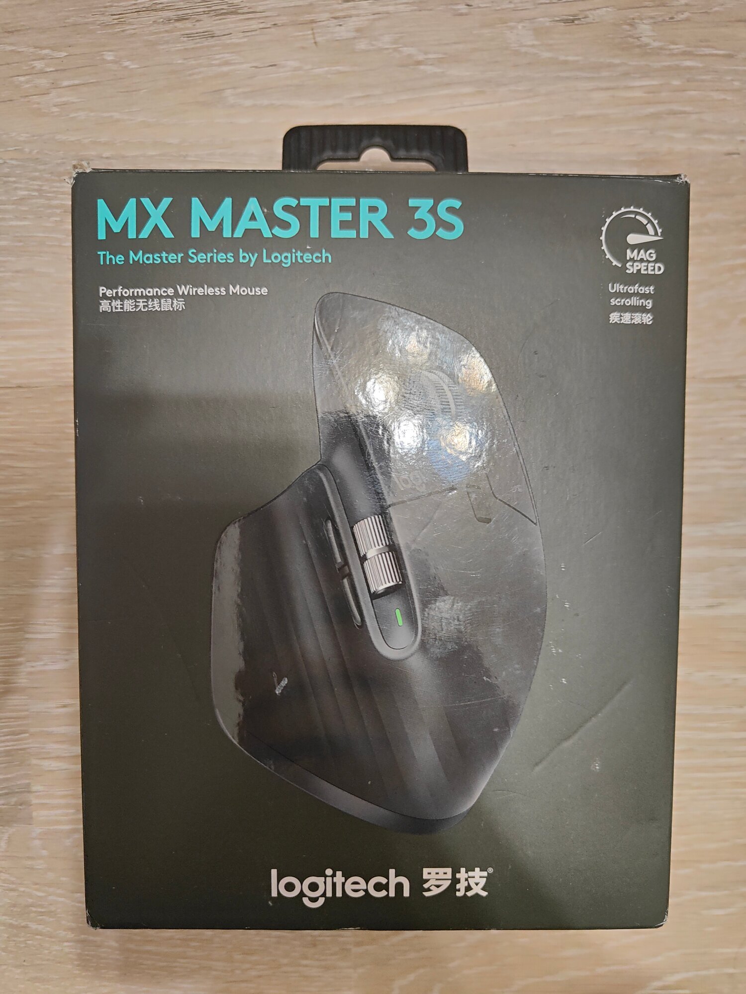 Беспроводная мышь Logitech Mx Master 3S, графитовый