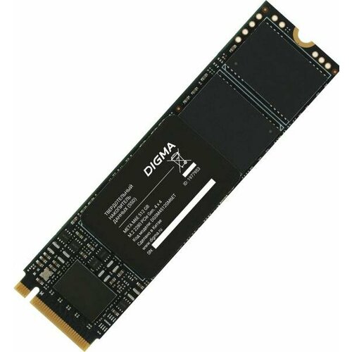 накопитель ssd digma pcie 4 0 x4 1tb dgsm4001tp21t meta p21 m 2 2280 Накопитель SSD Digma PCIe 4.0 x4 512GB DGSM4512GM6ET Meta M6E M.2 2280