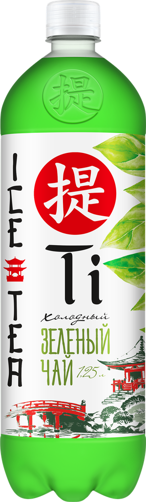 Напиток TI Холодный зеленый чай негазированный, 1.25л