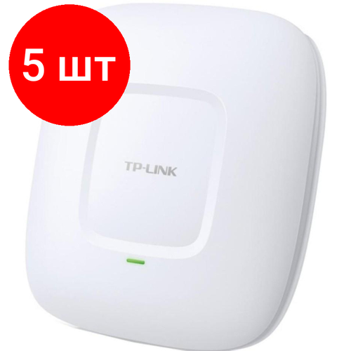 Комплект 5 штук, Точка доступа TP-Link EAP110 tp link eap110 v4 точка доступа eap110