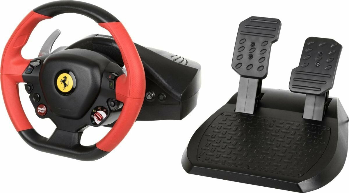 Thrustmaster Ferrari 458 Spider Racing Wheel, черный/красный