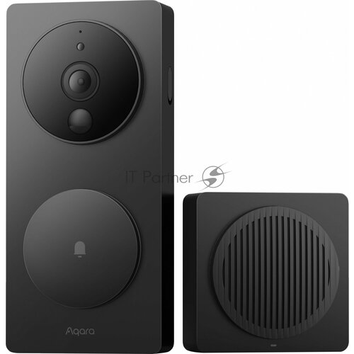 Видеодомофон Aqara Smart Video Doorbell G4, в составе комплекта модели SVD-KIT1 с повторителем Chime