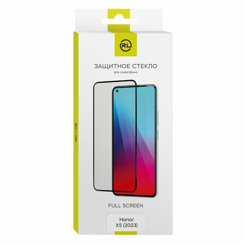 Защитное стекло для экрана Redline для Honor X5 1 шт, с аппликатором для разглаживания, прозрачный [ут000034221]
