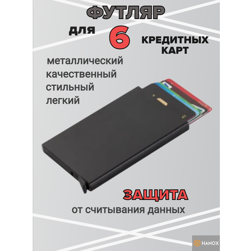 Картхолдер HANOX черный 329₽