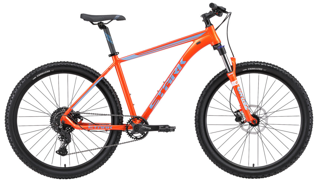 Горный велосипед Stark Router 27.4 HD (2024) 20" Оранжево-синий