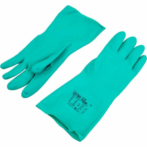 Нитриловые перчатки ULTIMA GREEN GUARD латексные перчатки ultima ultra guard ult140р 10 xl